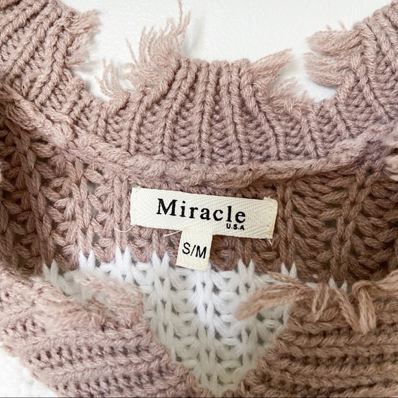 Miracle Frayed Knit Sweater - Picture 3 of 3